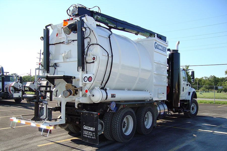 Guzzler HiRail Guzzler Industrial Vacuum Trucks
